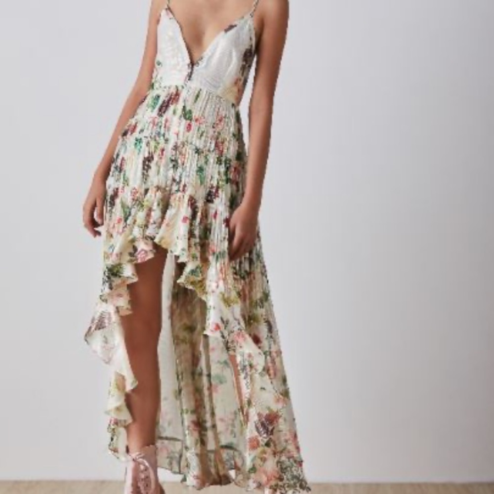 Rococo Sand - brand new high-low dress